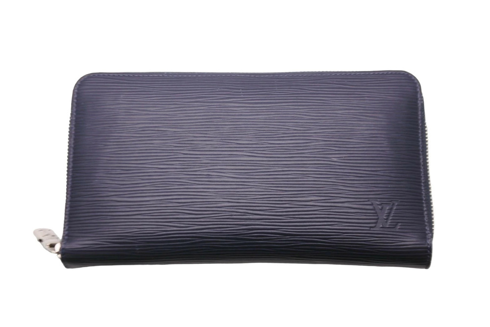 LOUIS VUITTON Zippy Organizer long wallet Epi leather